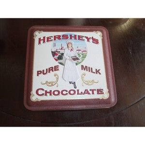 Hershey's Vintage Edition #2 The Hershey Girl 1992 Milk Chocolate TIN Vintage